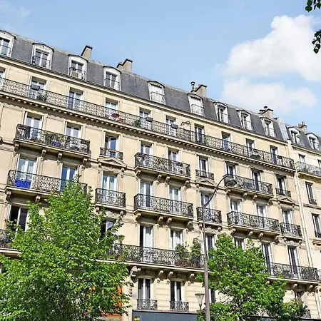 Апартаменты Amazing Place 1br Marais Republique *